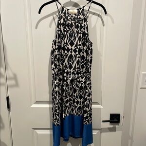 Collective Concepts Blue and Black Sundress